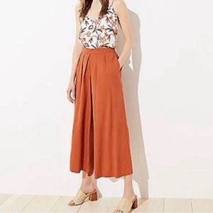 Burnt orange loft pants